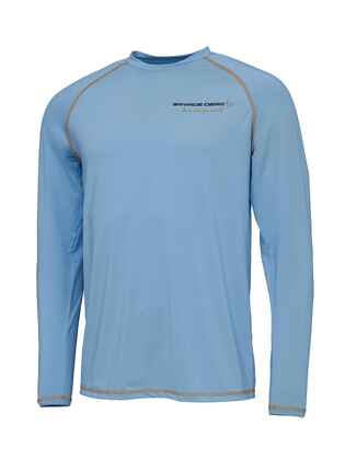 TRICOU AQUA UV LONG SLEEVE TEE BONNIE BLUE MAR.M