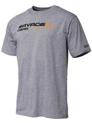 TRICOU SIGNATURE LOGO GREY MELANGE MAR.S