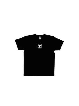 TRICOU SQUARE LOGO BLACK MAR.M