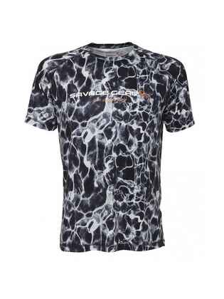 TRICOU NIGHT UV BLACK WATERPRINT MAR.S