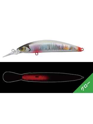 VOBLER TRICOROLL GT 72SR-F 7,2CM/5,7G ECCHU UKIMIZU WHITE BACK