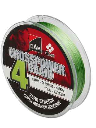 FIR TEXTIL CROSSPOWER 4X GREEN 013MM/6,8KG/150M