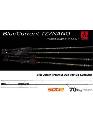 BLUE CURRENT 70PLUG TZ-NANO PROFESSOR 2.14m 7.8gr Fuji Titanium Torzite