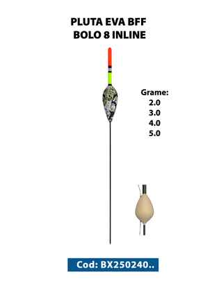 PLUTA EVA BFF BOLO 8 INLINE 8.0gr Antena Multicolor