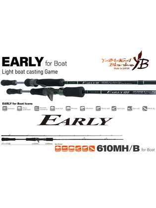 EARLY BOAT 610MH/B BAICAST 2.10m 10-50gr