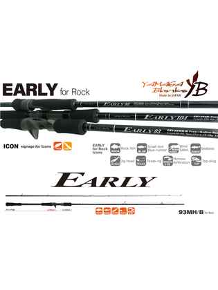 EARLY ROCK 93MH/B BAITCAST 2.815m 10-50gr