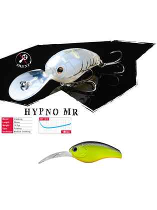 VOBLER HYPNO-MR F 5.6cm 14.5gr Chartreuse Black Back