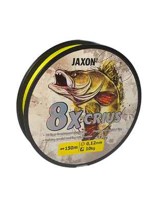 FIR TEXTIL JAXON CRIUS PE 8X FLUO 150m 0.20mm 22kg