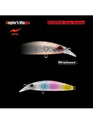 APIA DOVER 46 SLOW SINKING 46mm 2.3gr 05 Clear Candy