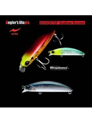 APIA DOVER 70F SHALLOW RUNNER 70mm 8.5gr 06 Super Natural