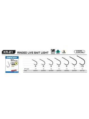 CARLIGE DECOY KR-21 ROUND LIVE BAIT LIGHT NR.2