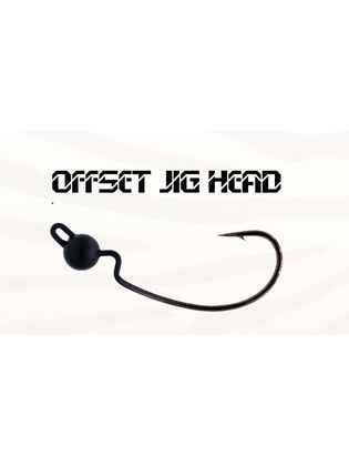 JIG OFFSET HERAKLES 1/0 3.5gr Matt Black