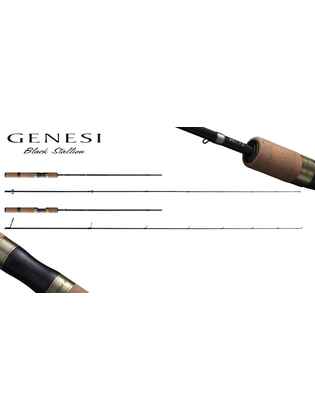 GENESI BLACK STALLION T60L 6' 183cm 0.7-3.0gr Light