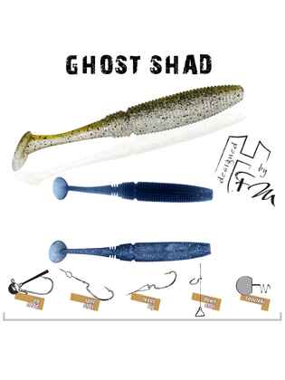 GHOST SHAD 7.5cm NATURAL SHAD