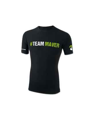 TRICOU TEAM MAVER BLACK XXL