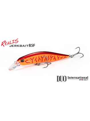 DUO REALIS JERKBAIT 85F 8.5cm 7.3gr ASAZ400 Gunmetal M Silver Tiger