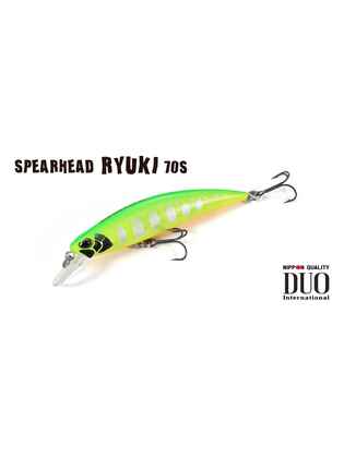 DUO SPEARHEAD RYUKI 70S SW 7cm 9gr DHA0574 Holo Red Head GB