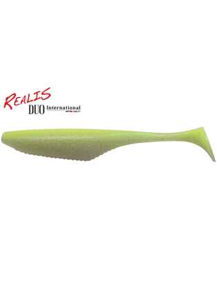 DUO REALIS VERSA SHAD FAT 5 12.5cm F075 Chartreuse Shad