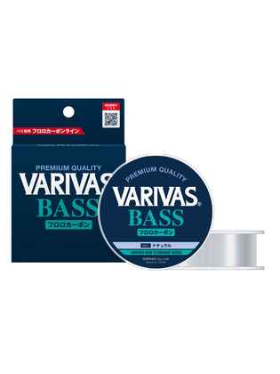 FIR VARIVAS BASS FLUOROCARBON 100m 0.185mm 5lbs