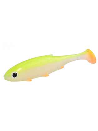 Shad Mikado Real Fish 7Cm / Lime Back - 5Buc