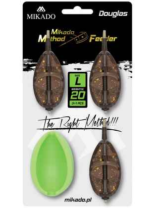 Momitor Method Feeder Douglas Set -L -3Buc X 30 G   Matrita