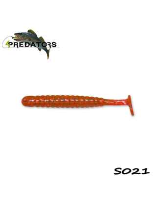 4Predators Worm Shad 8cm Floating (6buc/plic) : Culoare - S021