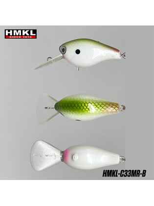 Crank 33MR HMKL  Suspending 3.3g (1buc/pac) : Culoare - B