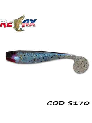 King Shad 10cm Standard Relax (4buc/Blister) : Culoare - S170