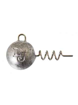Cap de Jig Lucky John Corkscrew Round Ball Jig Head : Greutate - 12 gr