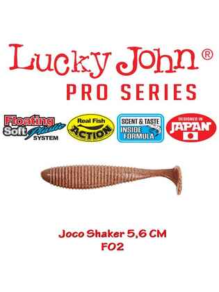 Lucky John Joco Shaker 5.6 CM 2.5'' Super Floating (6buc/plic) : Culoare - F02
