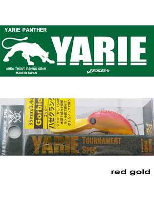 Yarie-Jespa vobler Gorbie 3.5 CM & 3.4 Grame Floating : Culoare - RG