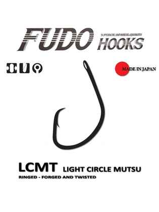 Carlige Fudo Light Mutsu , Black Nickel : Marime - 5/0 - 3buc/plic