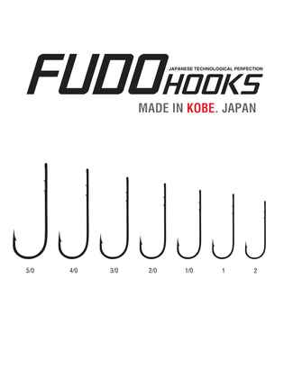 Carlige Fudo Worm SSB (BULK) : Marime - 4/0