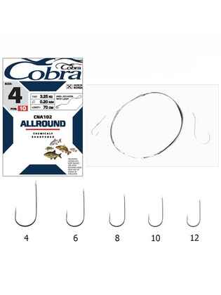 Carlige Legate Allround CNA102, Cobra : Marime - 10