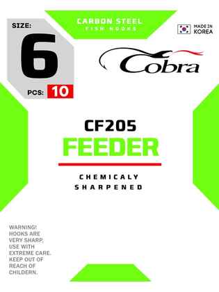 COBRA CARLIGE CF205 FEEDER : Marime - size 6