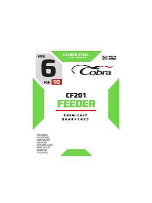 COBRA CARLIGE FEEDER CLASSIC : Marime - size 6