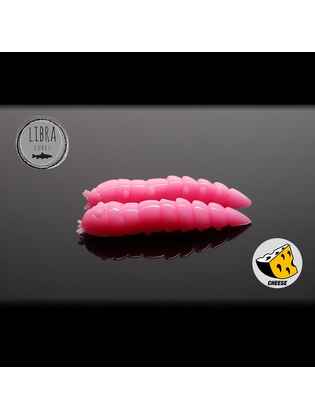 Naluca Pastrav Kukolka Worm 4.2cm Libra Lures : Culoare - 017 Bubble Gum