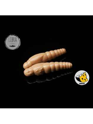 Naluca Pastrav Largo Slim Worm 2.8cm Libra Lures : Culoare - 035-pellet