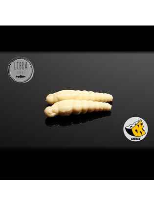 Naluca Pastrav Largo Slim Worm 2.8cm Libra Lures : Culoare - 005 Cheese