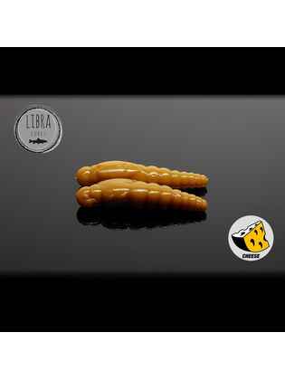 Naluca Pastrav Largo Slim Worm 2.8cm Libra Lures : Culoare - 036 Coffee Milk