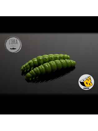 Naluca Pastrav Larva Worm 3cm Libra Lures : Culoare - 031 Olive
