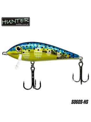 Vobler Avat, HUNTER SOUL, 6cm/8g, Sinking : Culoare - HS
