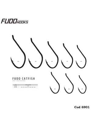 CARLIGE FUDO CATFISH (CATS-BN) : Marime - 7/0 - 4buc/plic