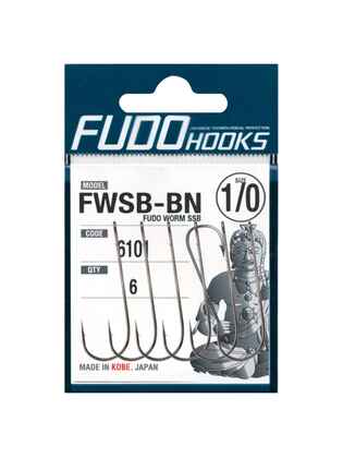 CARLIGE FUDO WORM SSB 2 : Marime - 3/0 - 4buc/plic