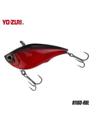 Yo-Zuri Rattl'n Vibe 6.5cm Sinking 17gr : Culoare - RBL - Red Black