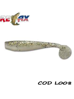 King Shad 10cm Laminat Relax (4buc/plic) : Culoare - L008