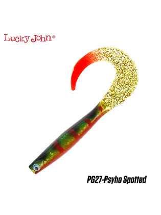 Lucky John KUBIRA FIRE TAIL 9''/23cm : Culoare - PG27 - Psyho Spotted