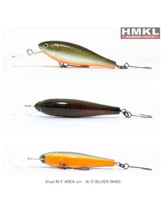 HMKL Shad 45 F -2.7g -Trout AREA : Culoare - N/O Silvder Shad