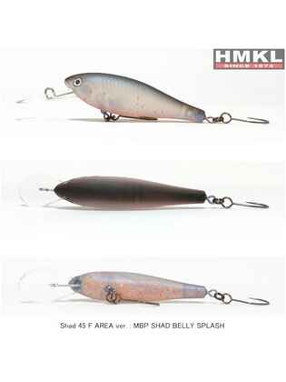 HMKL Shad 45 F -2.7g -Trout AREA : Culoare - MBP Shad Belly Splash