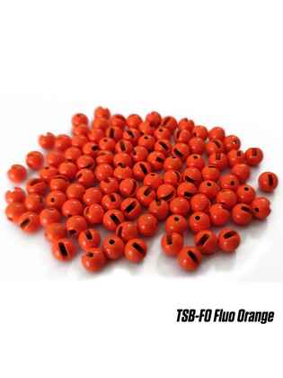 TUNGSTEN SLOTTED BEADS 4.6MM : Culoare - FLUO ORANGE
